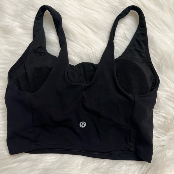 Lululemon Nulu Front-Darting Yoga Bra *Light Support, B/C Cup black - Picture 3 of 7